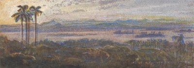 Indian River Landscape by Edward Lear